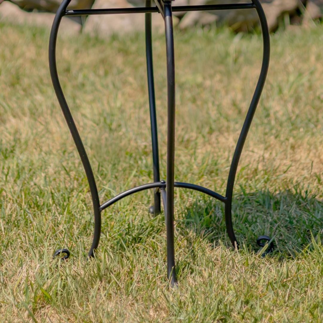 Mosaic Pedestal Plant Stand – Newport – 22″